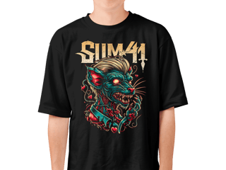 Nome do produto Camiseta Sum 41 | Underclass Rodent