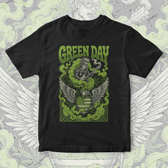 Camiseta Green Day | Herbal Riot