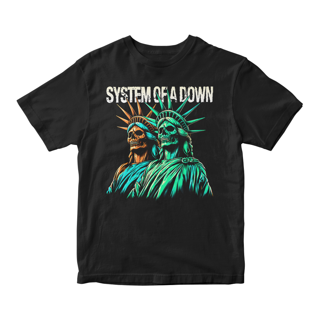 Nome do produto: Camiseta Prime System Of A Down | Dead Liberty
