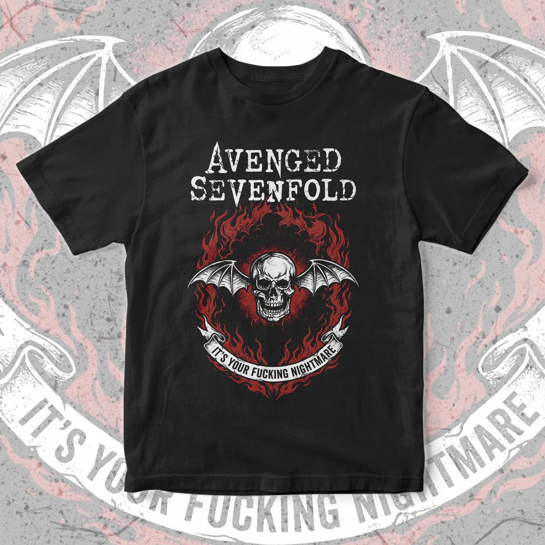 Nome do produto: Camiseta Avenged Sevenfold | Your Nightmare