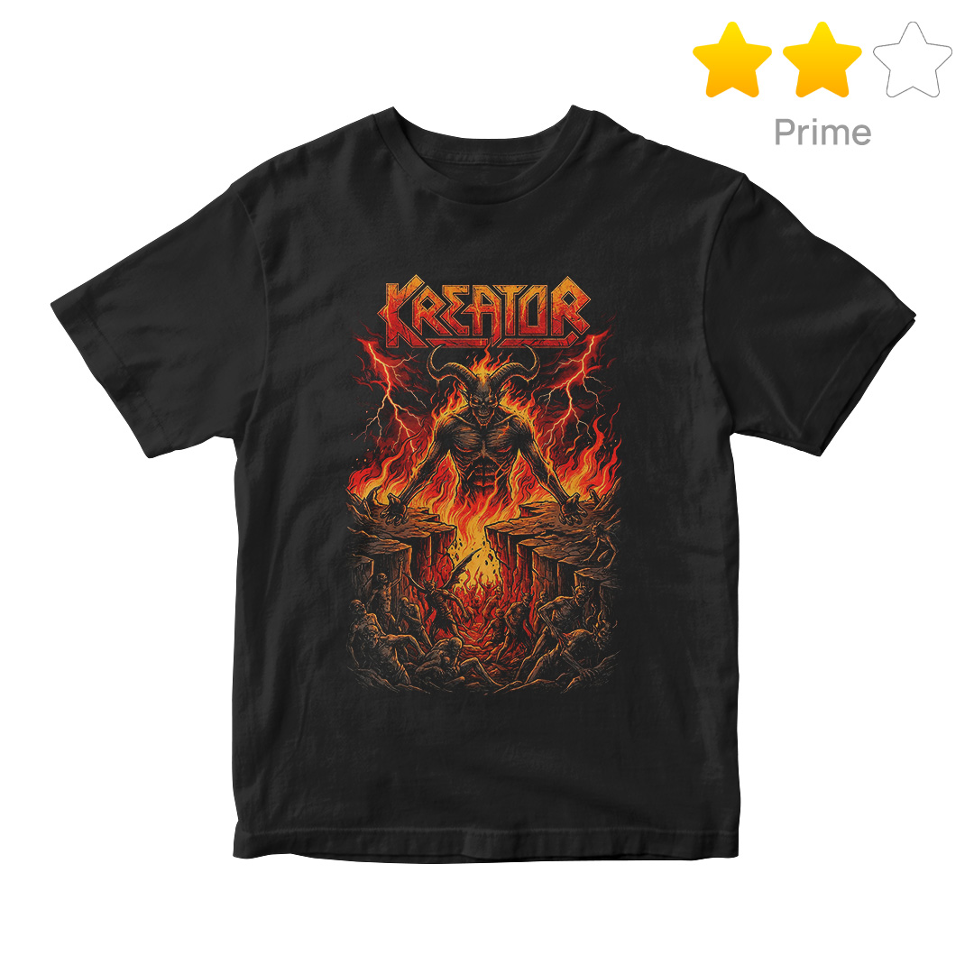 Camiseta Prime Kreator | Welcome To Hell