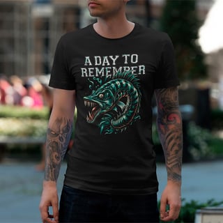 Nome do produto Camiseta A Day To Remember | Crazy Barracuda