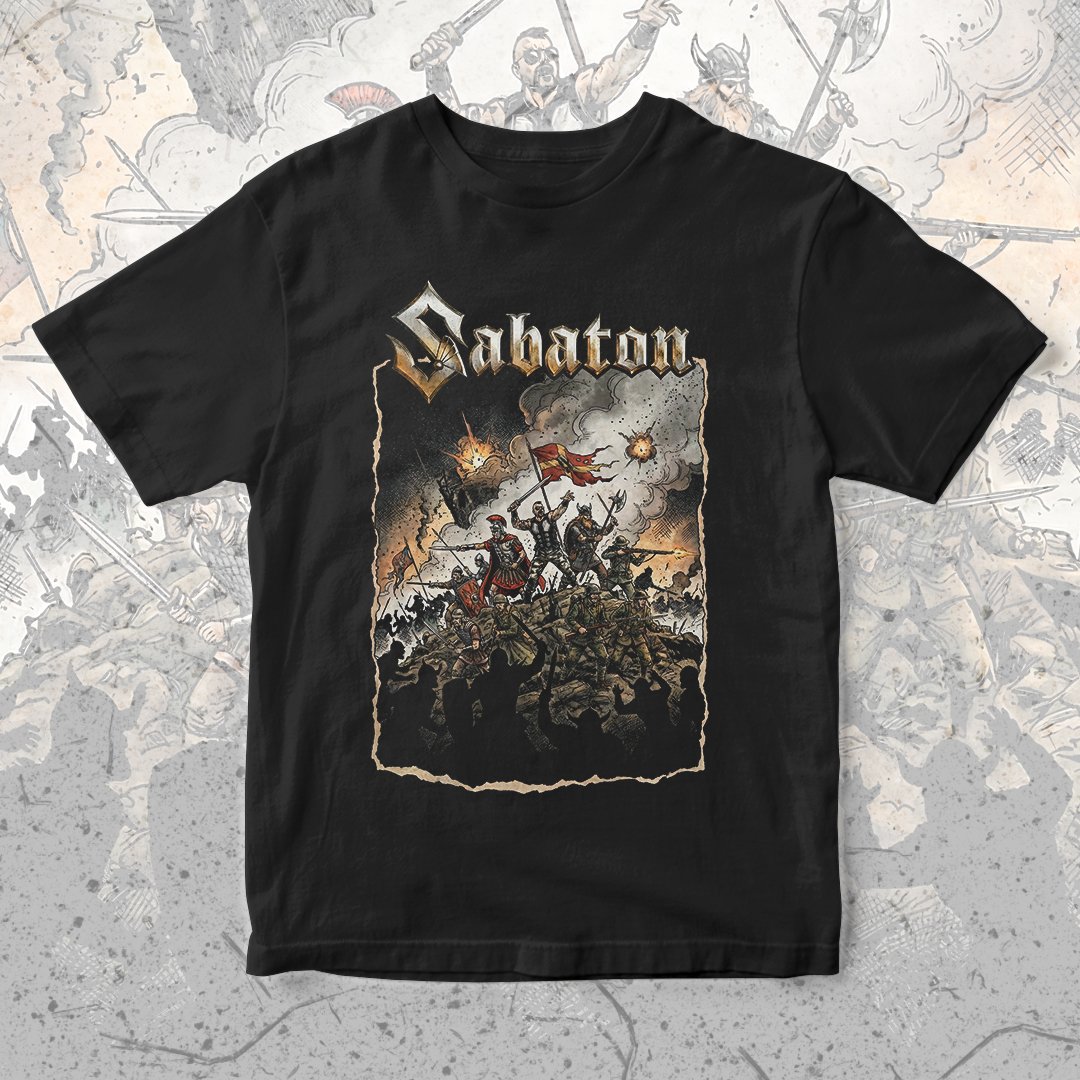 Nome do produto: Camiseta Sabaton | War Of Ages