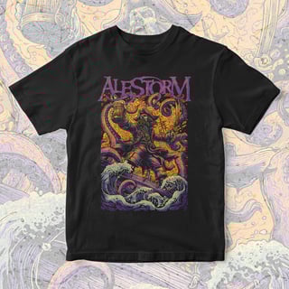 Nome do produto Camiseta Alestorm | Kraken Rage
