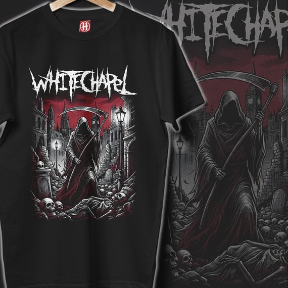 Camiseta Whitechapel | The Reaper Is Here