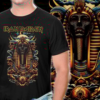Nome do produto Camiseta Iron Maiden | Powerslave Reborn