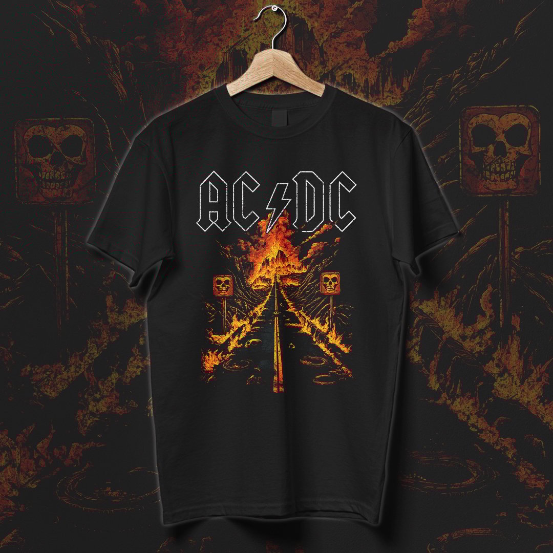 Nome do produto: Camiseta AC/DC | Hell Road