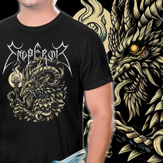 Nome do produto Camiseta Emperor | Cosmic Baphomet