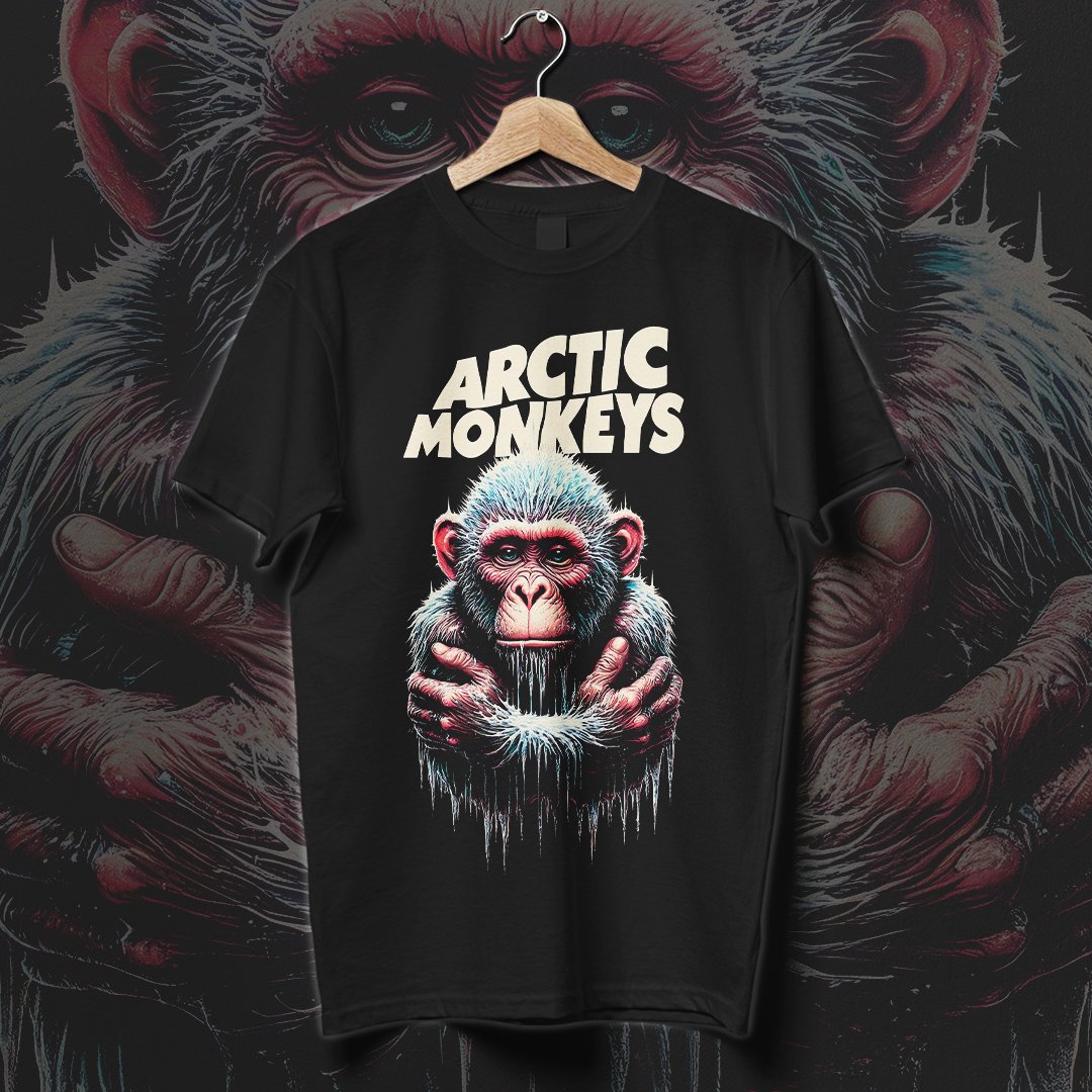 Nome do produto: Camiseta Arctic Monkeys | Monkey is Cold