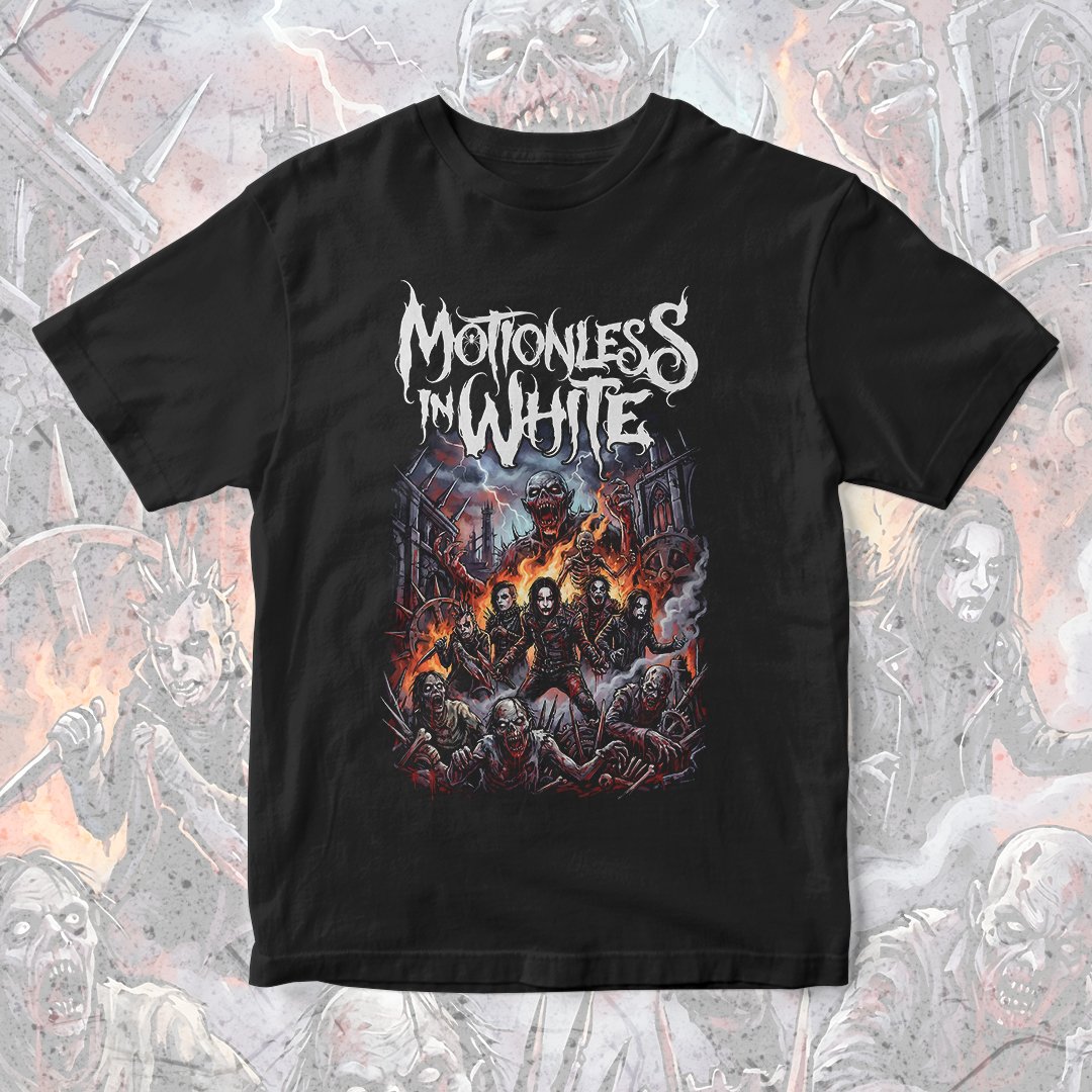Nome do produto: Camiseta Motionless in White | Graveyard Shift
