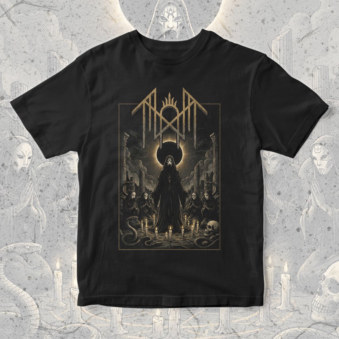 Nome do produto: Camiseta Sleep Token | Black Eclipse