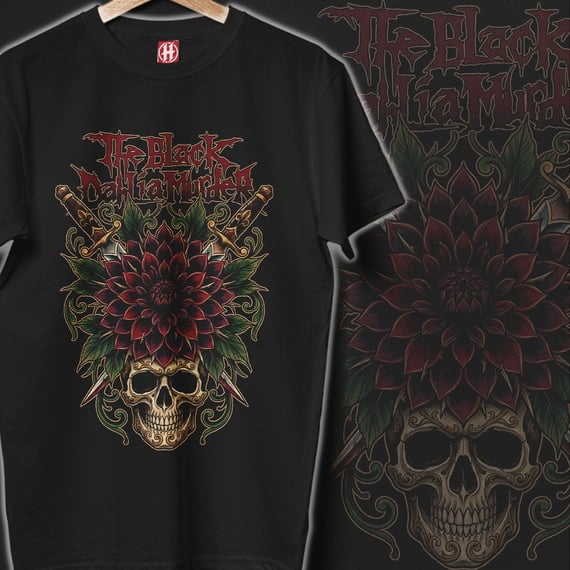 Camiseta The Black Dahlia Murder | Bloody Bloom