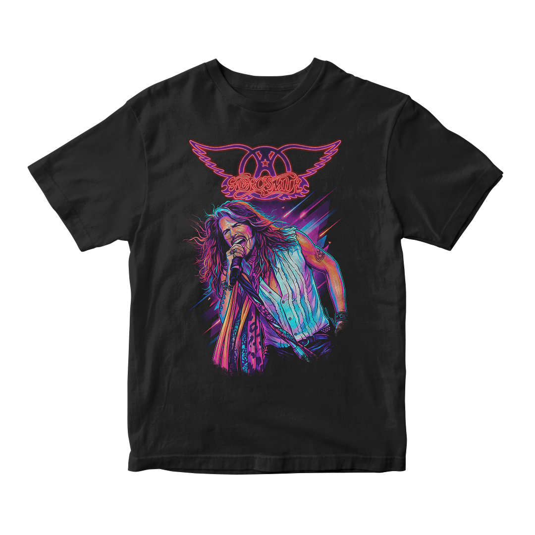 Nome do produto: Camiseta Essencial Aerosmith | Glowing Tyler