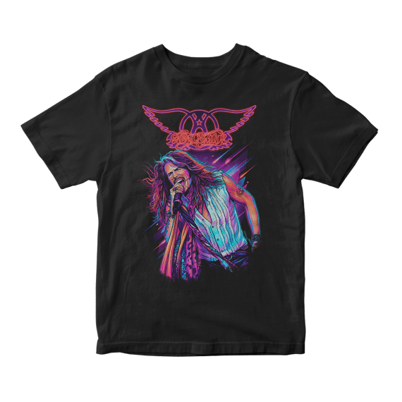 Camiseta Essencial Aerosmith | Glowing Tyler