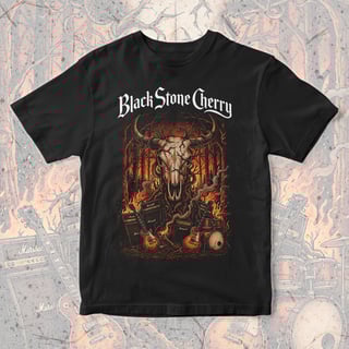 Camiseta Black Stone Cherry | Blazing Roots Concert