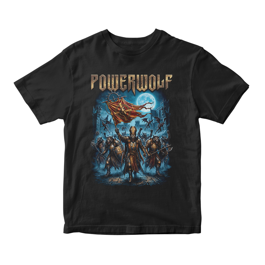 Nome do produto: Camiseta Prime Powerwolf | Army Of The Night