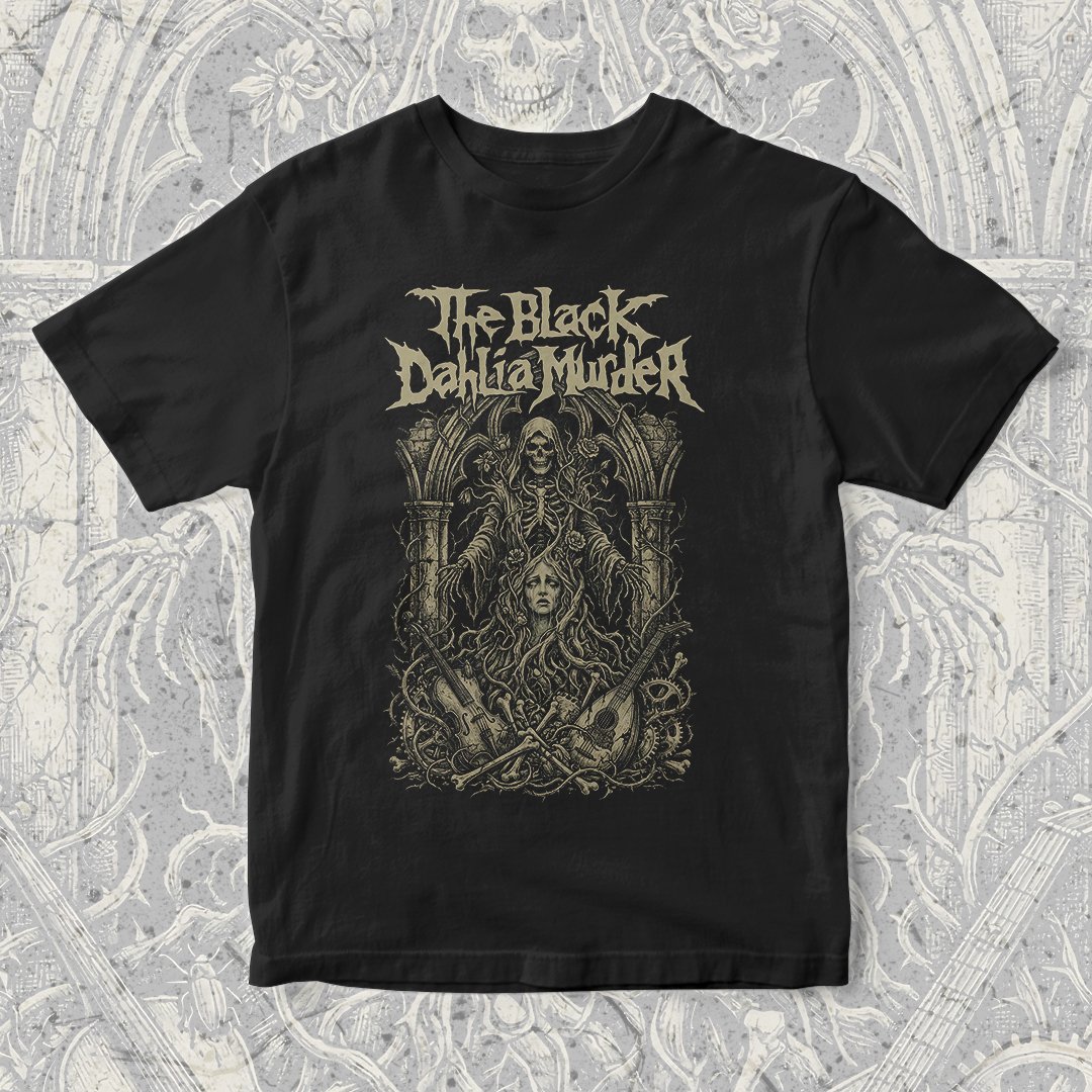 Nome do produto: Camiseta The Black Dahlia Murder | Melancholy Bones