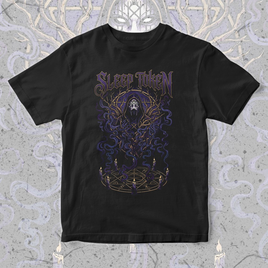 Nome do produto: Camiseta Sleep Token | Purple Haze