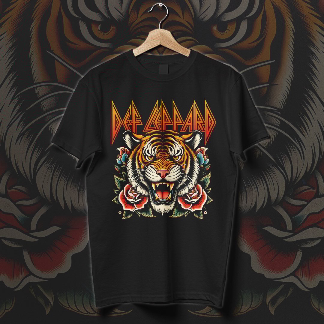 Nome do produto: Camiseta Def Leppard | Animal Instinct