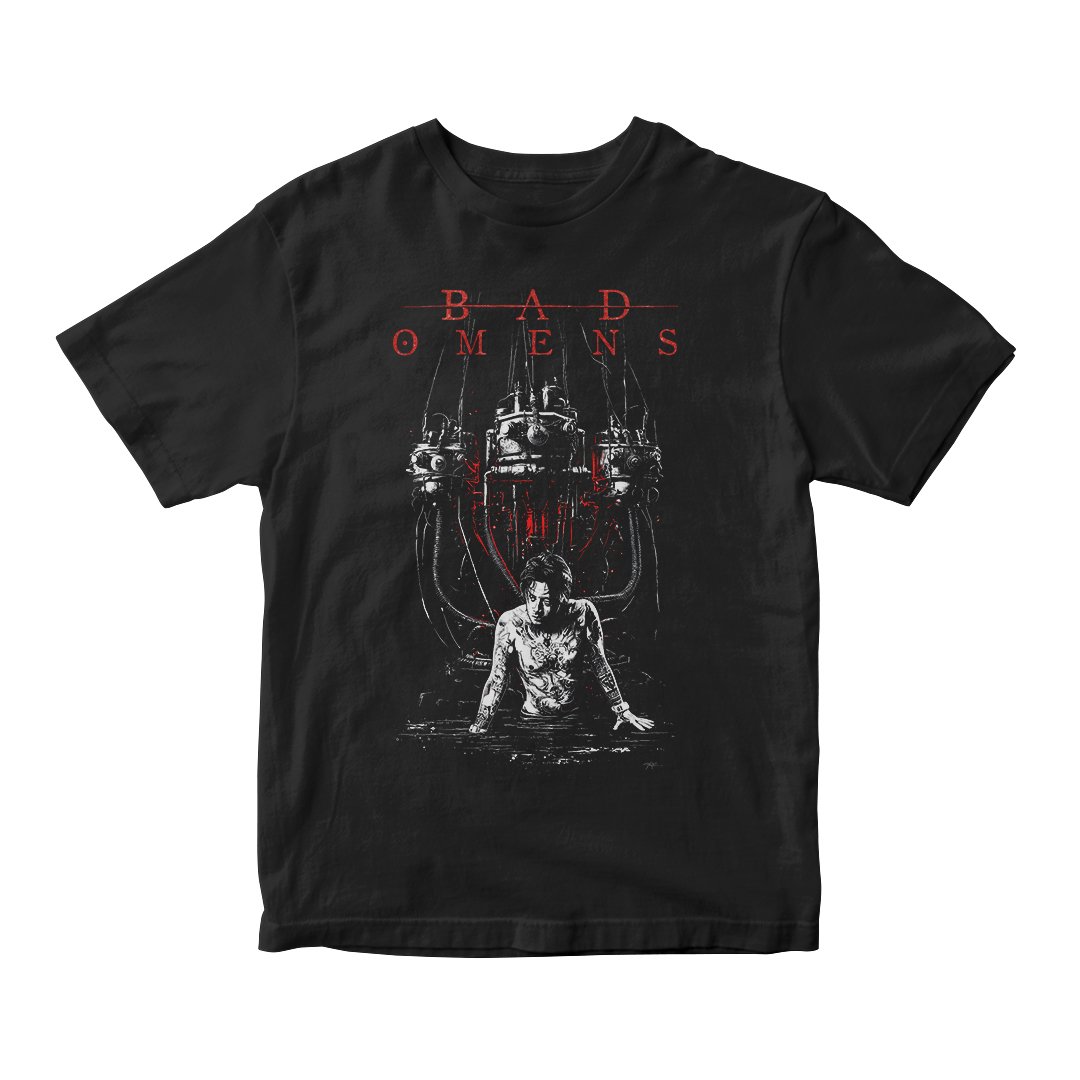 Nome do produto: Camiseta Essencial Bad Omens | Sacred Circuit