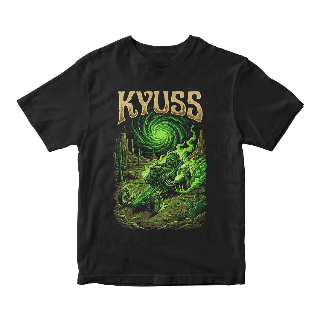 Nome do produto: Camiseta Essencial Kyuss | Green Machine