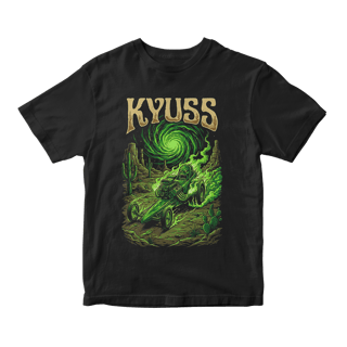 Nome do produto Camiseta Essencial Kyuss | Green Machine