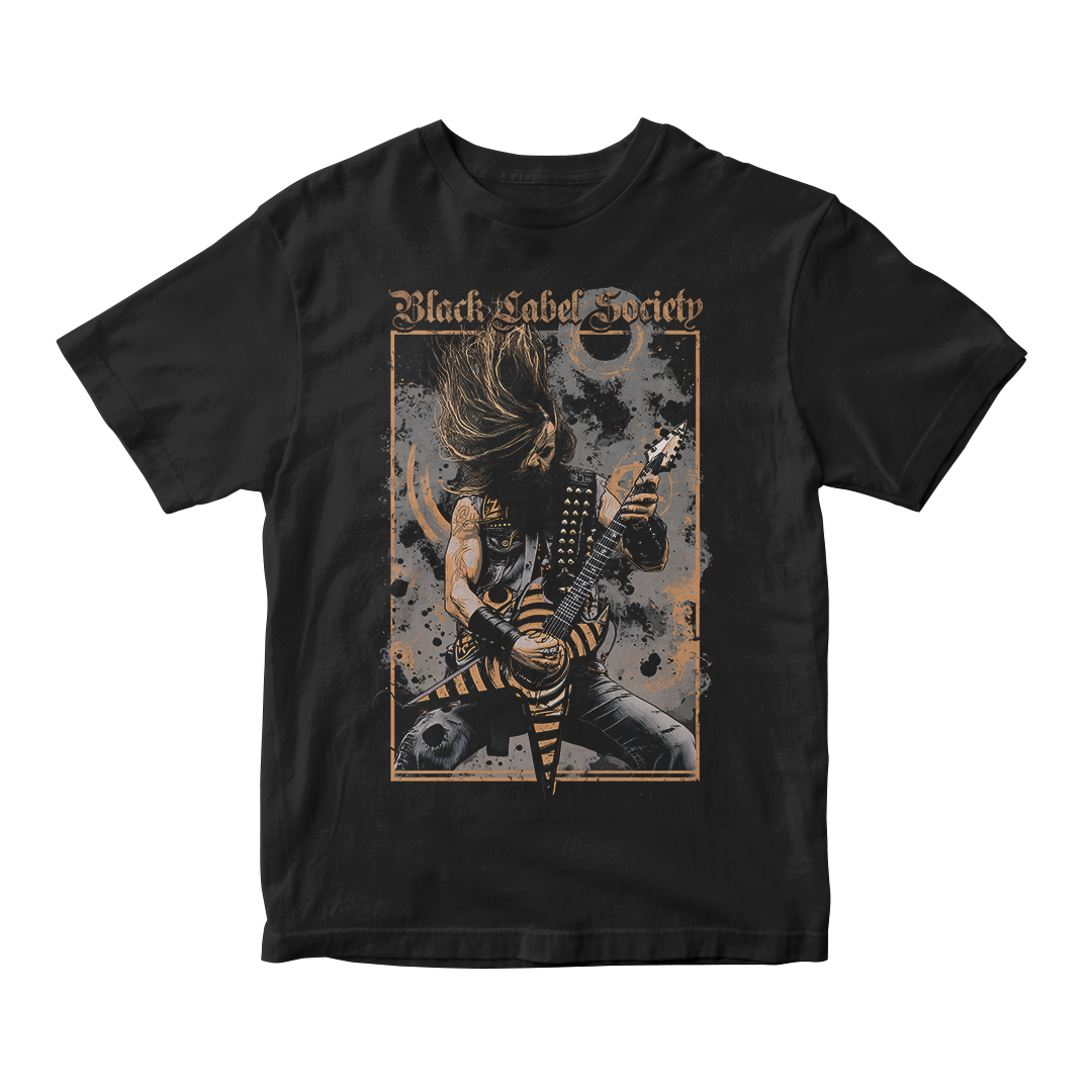 Nome do produto: Camiseta Essencial Black Label Society | Wylde Hurricane