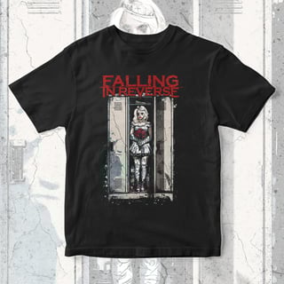 Nome do produto Camiseta Falling in Reverse | Pretty Locker