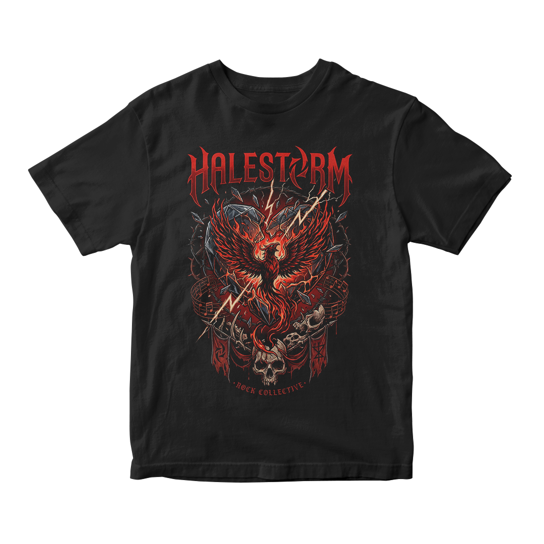 Nome do produto: Camiseta Essencial Halestorm | Phoenix Rise