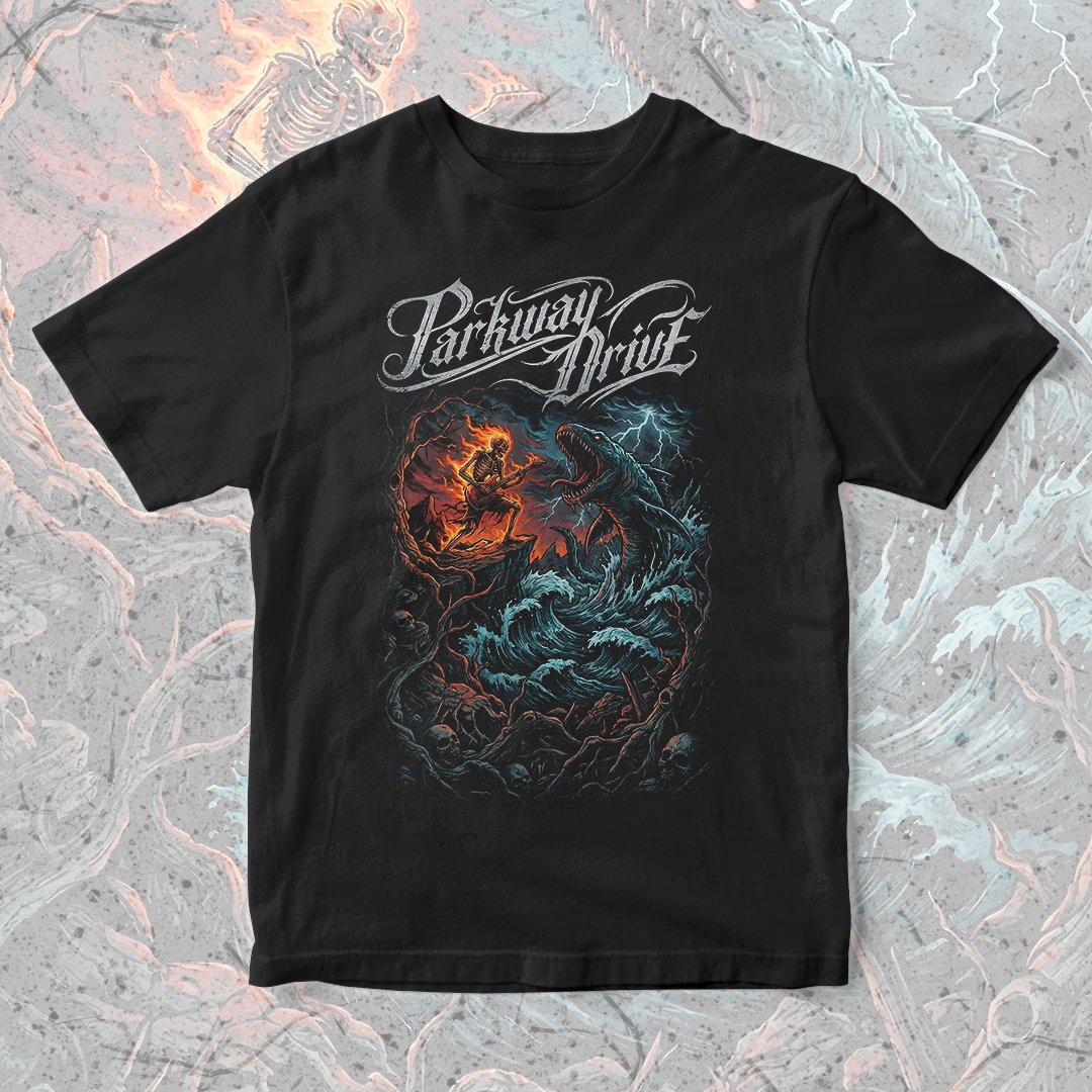 Nome do produto: Camiseta Parkway Drive | Tidal Fury
