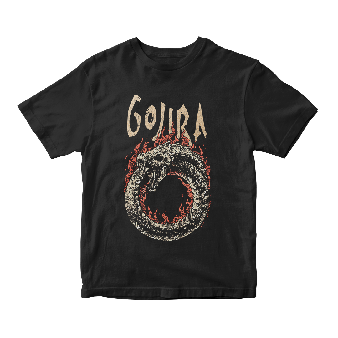 Nome do produto: Camiseta Essencial Gojira | Oroborus