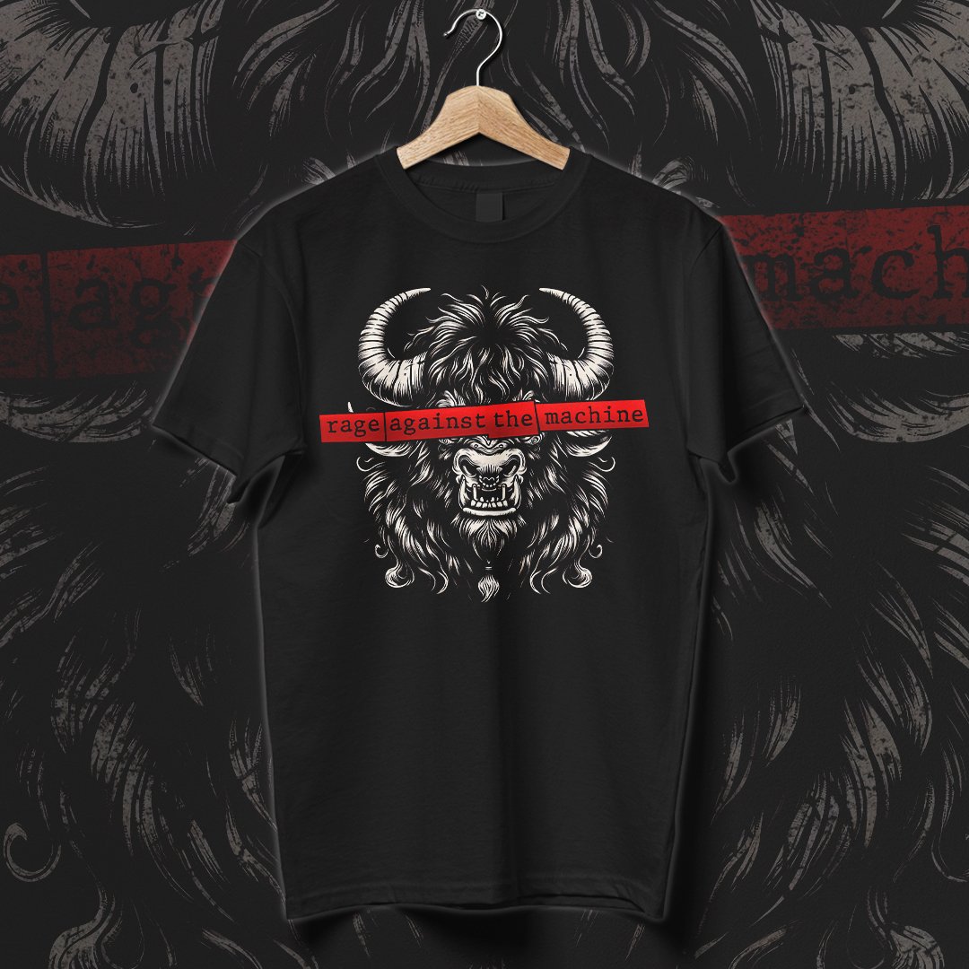 Nome do produto: Camiseta Rage Against The Machine | Raging Bull