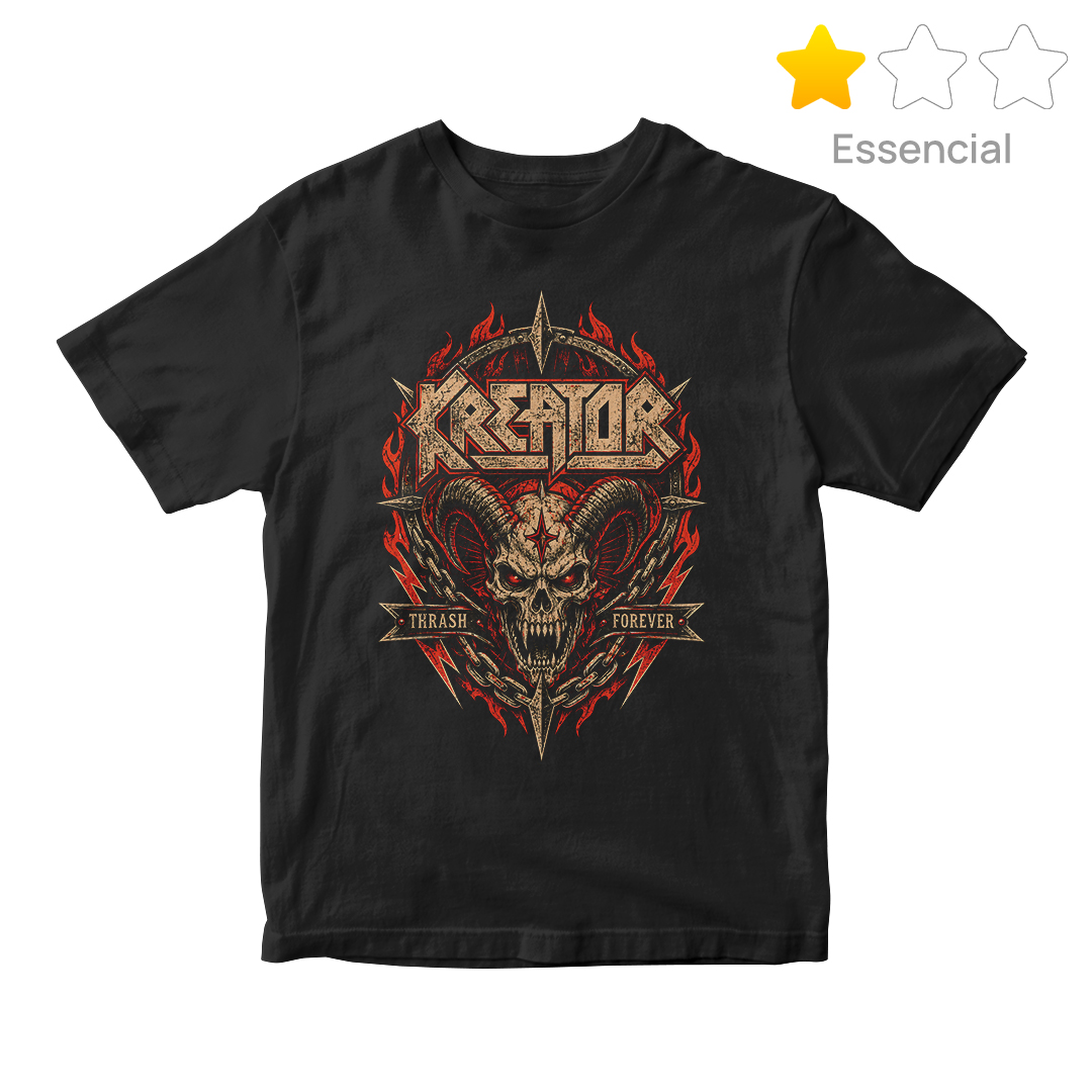 Camiseta Essencial Kreator | Thrash Forever