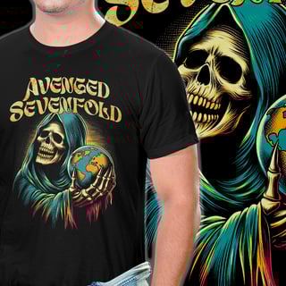 Nome do produto Camiseta Avenged Sevenfold | Unholy Dominion