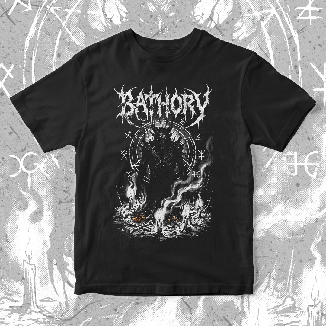 Nome do produto: Camiseta Bathory | Shadow Invocator