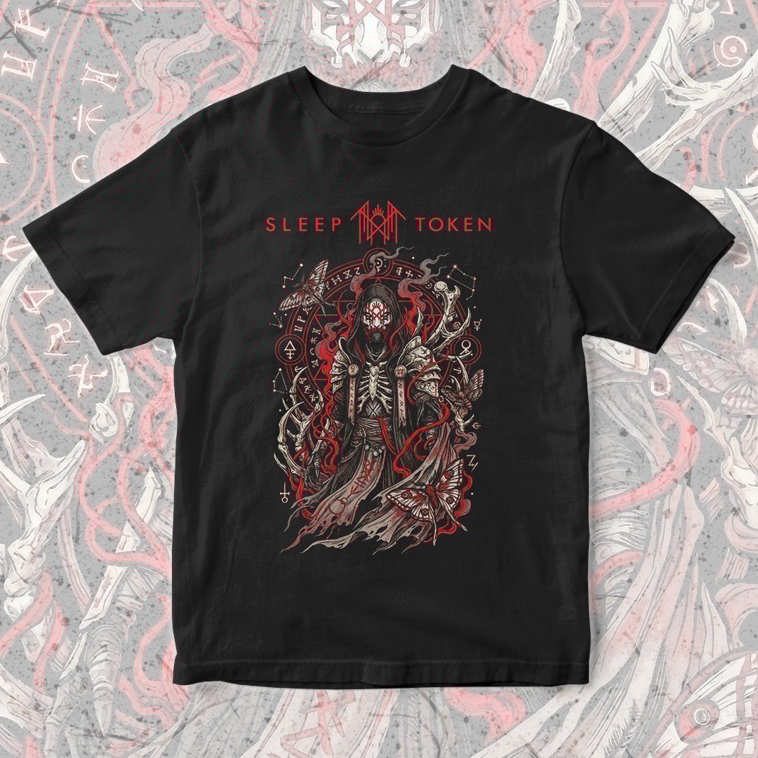 Nome do produto: Camiseta Sleep Token | Crimson Vessel
