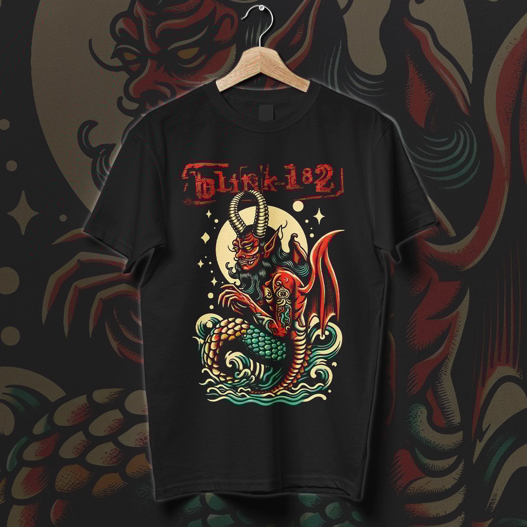 Nome do produto: Camiseta Blink 182 | Mutant Mermaid