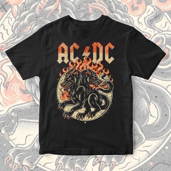 Camiseta AC/DC | Double Hellhound