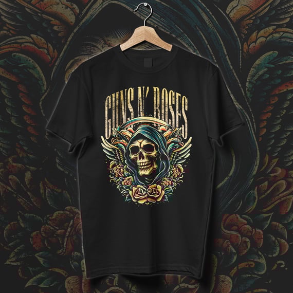 Camiseta Guns n Roses | Roses For The Reaper