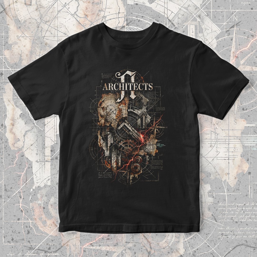 Nome do produto: Camiseta Architects | Rusty Gears