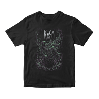 Nome do produto Camiseta Essencial Korn | Falling Away