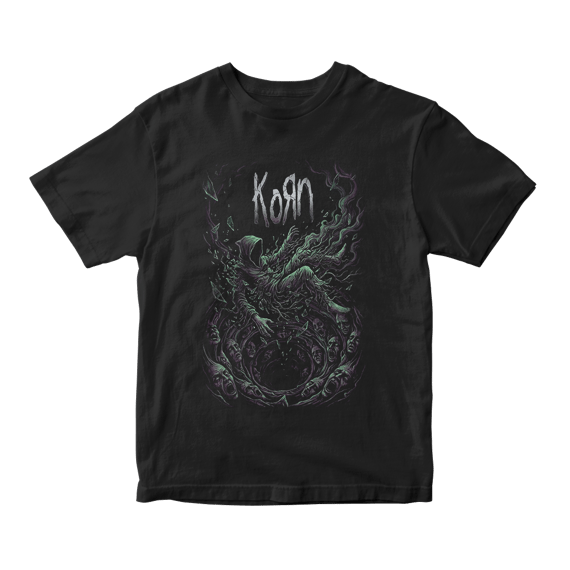 Camiseta Essencial Korn | Falling Away