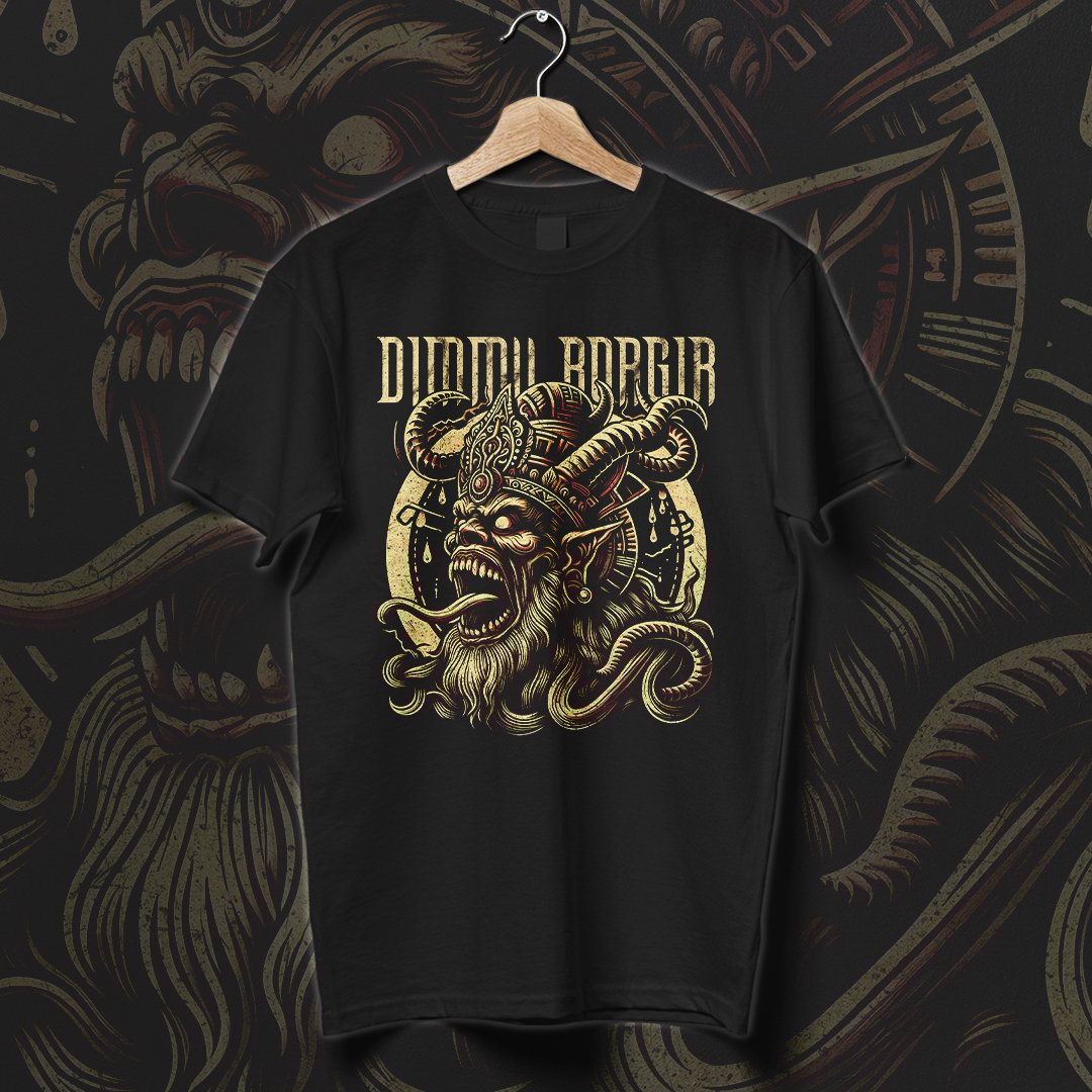Nome do produto: Camiseta Dimmu Borgir | Obsidian King