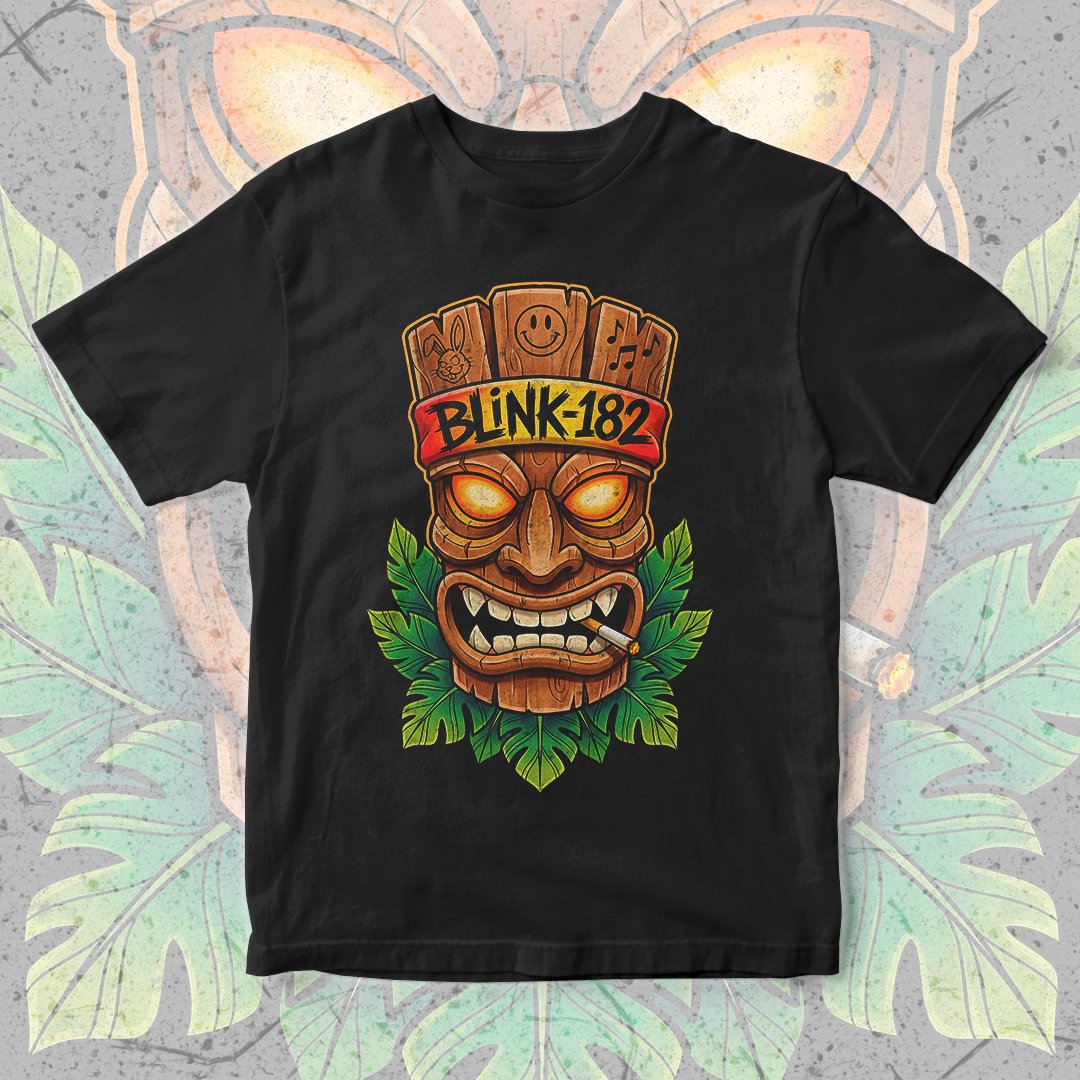 Nome do produto: Camiseta Blink 182 | Tiki Rocks