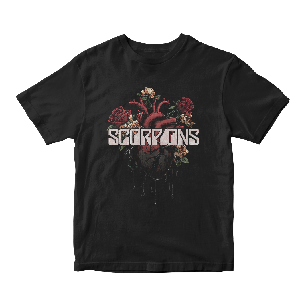 Nome do produto: Camiseta Prime Scorpions | Petals and Pain