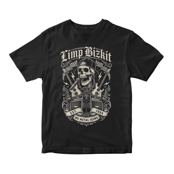 Camiseta Prime Limp Bizkit | Nu Metal Icons