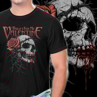 Nome do produto Camiseta Bullet For My Valentine | Love Me to Death