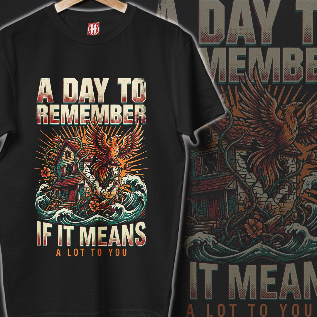 Nome do produto: Camiseta A Day To Remember | If It Means A Lot To You