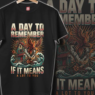 Nome do produto Camiseta A Day To Remember | If It Means A Lot To You