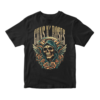 Nome do produto Camiseta Guns n Roses | Roses For The Reaper